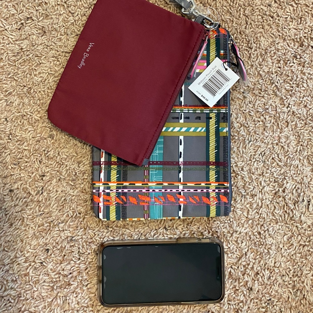 NEW Vera Bradley Pouch with Wristlet